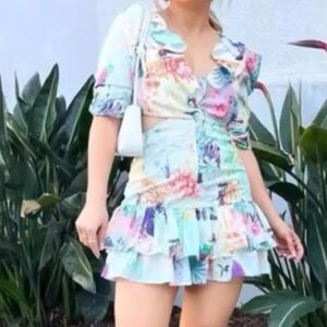 🌸AMTIOUS garden party dress ✨